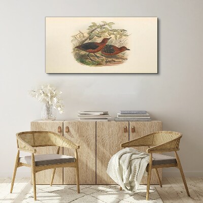 Birds in their natural habitat Canvas wall art