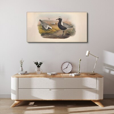 Birds in their natural habitat Print on canvas