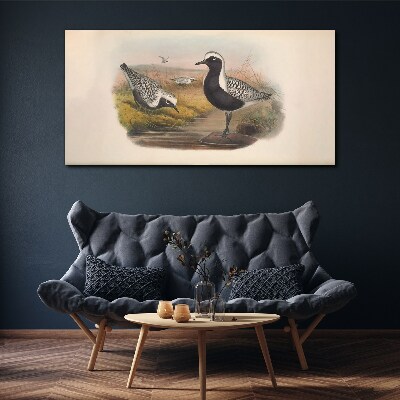 Birds in their natural habitat Print on canvas