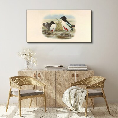 Birds wild animals Canvas print