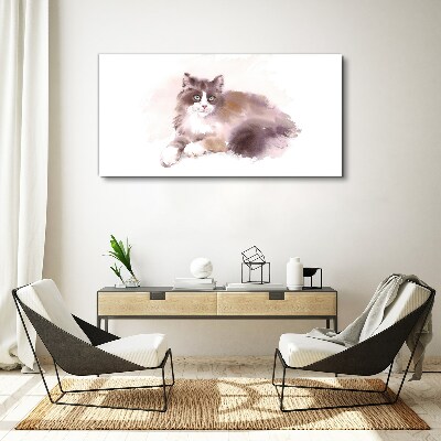 Cat's dream Print on canvas