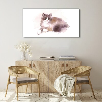 Cat's dream Print on canvas