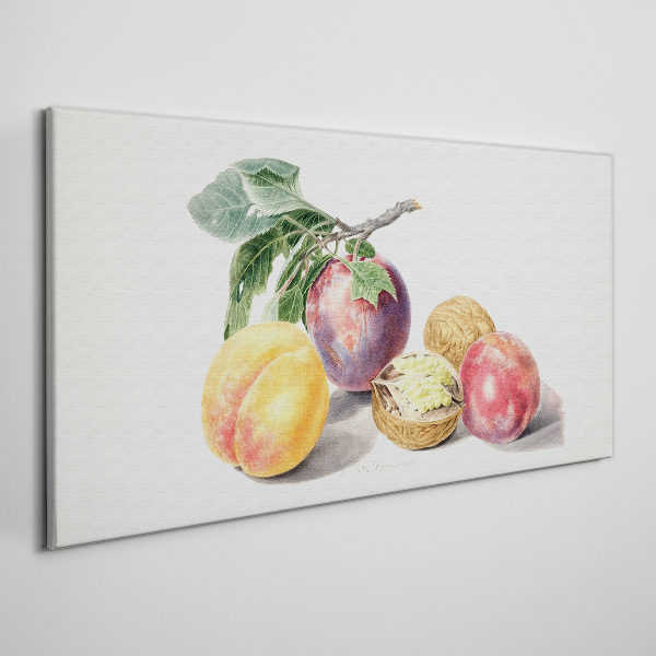 Fruit bouquet on a white background Print on canvas