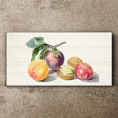 Fruit bouquet on a white background Print on canvas