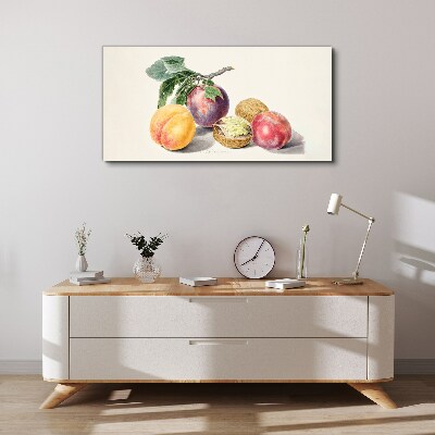 Fruit bouquet on a white background Print on canvas