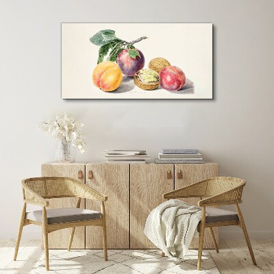 Fruit bouquet on a white background Print on canvas