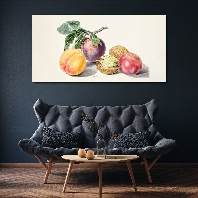 Fruit bouquet on a white background Print on canvas