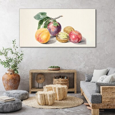 Fruit bouquet on a white background Print on canvas