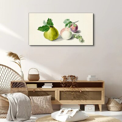 Fruit branch leaves Canvas Wall art