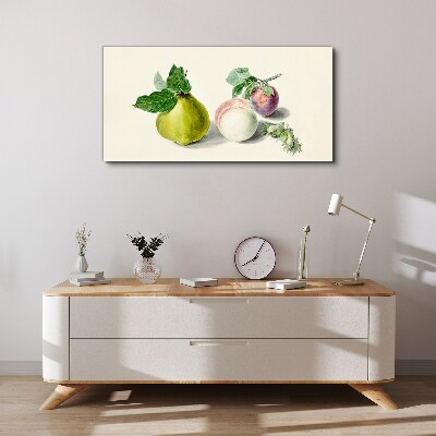 Fruit branch leaves Canvas Wall art