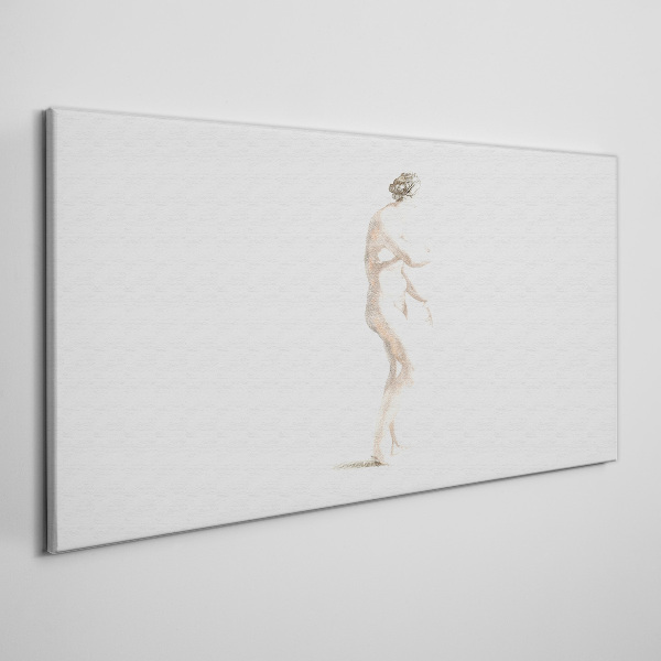 Gentleness in movement Canvas wall art