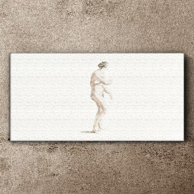 Gentleness in movement Canvas wall art