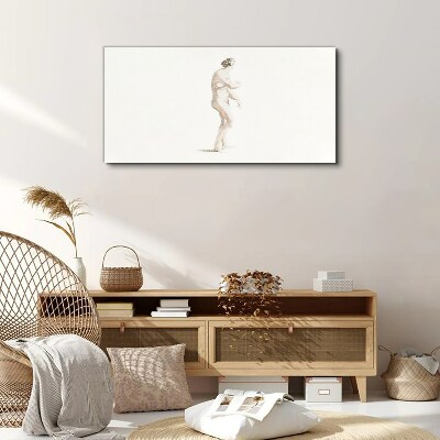 Gentleness in movement Canvas wall art