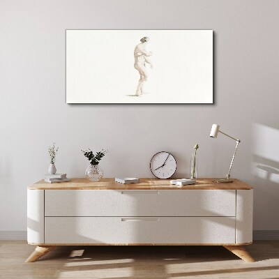 Gentleness in movement Canvas wall art