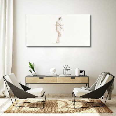 Gentleness in movement Canvas wall art