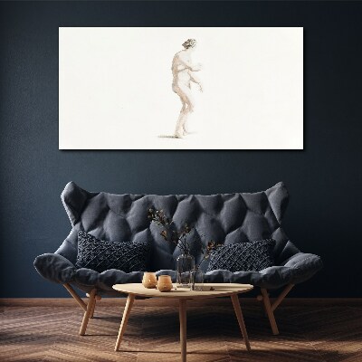 Gentleness in movement Canvas wall art