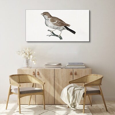 Figure animal bird branch Canvas Wall art