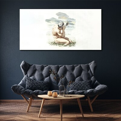 Reflection on nature Canvas wall art