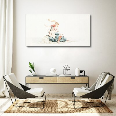 Heaven and Earth Canvas wall art