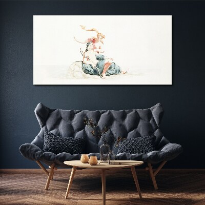 Heaven and Earth Canvas wall art
