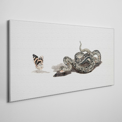 Meeting in nature Print on canvas