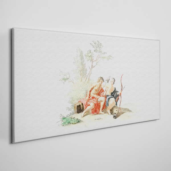 A quiet moment in nature Canvas wall art