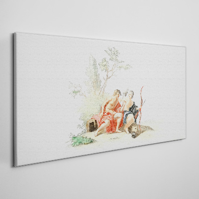 A quiet moment in nature Canvas wall art
