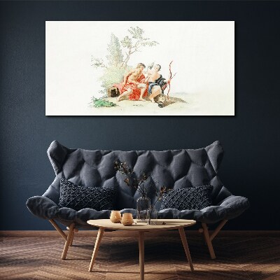 A quiet moment in nature Canvas wall art