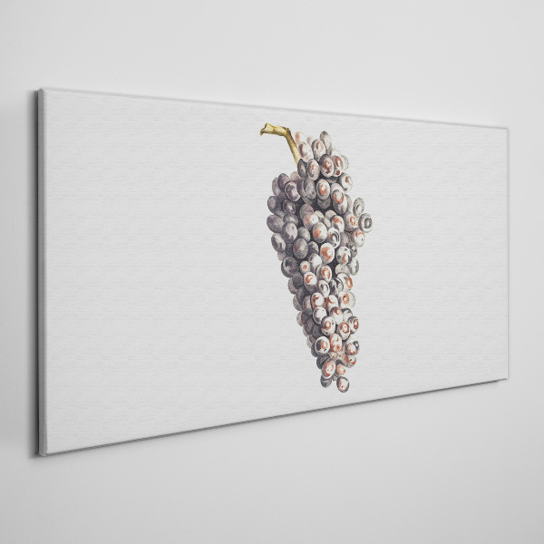 Grapes in soft light Print on canvas