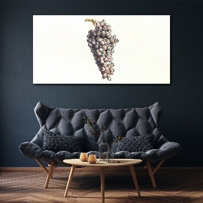 Grapes in soft light Print on canvas