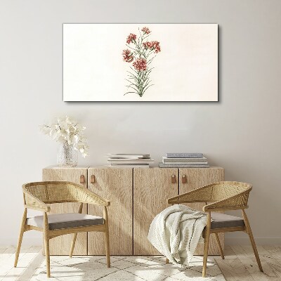 Figure flowers plant Canvas Wall art