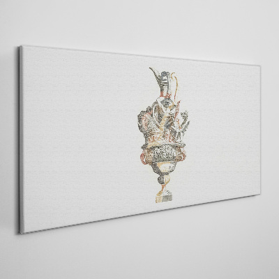 The charm of a classic vase Canvas wall art