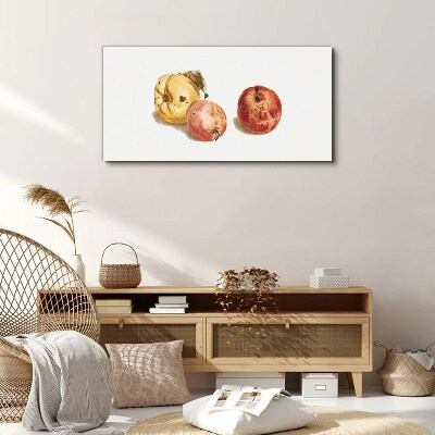 Fruits apples Canvas print