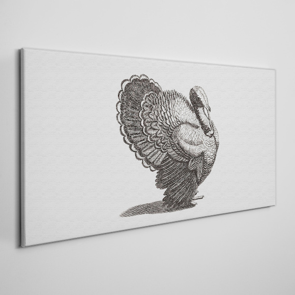 The elegance of turkey in detail Print on canvas