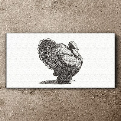 The elegance of turkey in detail Print on canvas