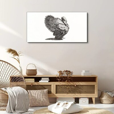 The elegance of turkey in detail Print on canvas