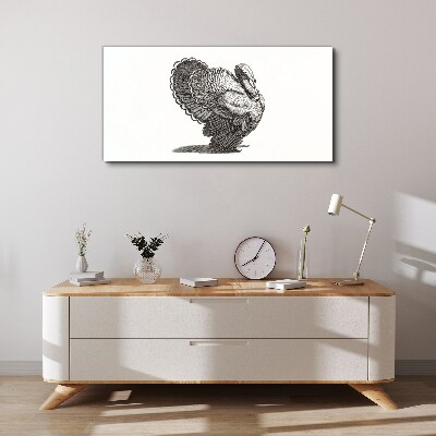The elegance of turkey in detail Print on canvas