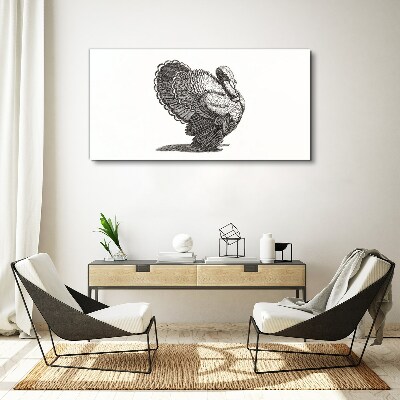 The elegance of turkey in detail Print on canvas