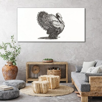 The elegance of turkey in detail Print on canvas