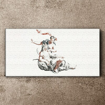 Ancient greece traditional Canvas print