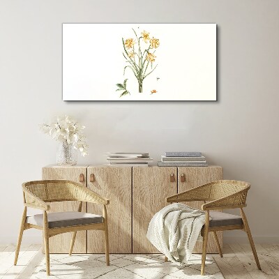 Flowers plants Canvas print