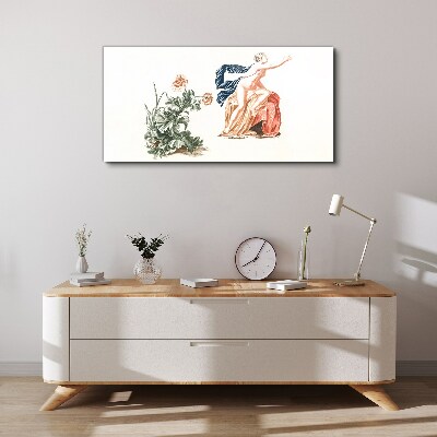 Sensuality of Nature and Art Canvas wall art