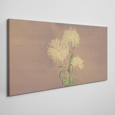A floral dream in pastel tones Canvas wall art