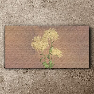 A floral dream in pastel tones Canvas wall art