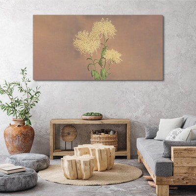 A floral dream in pastel tones Canvas wall art