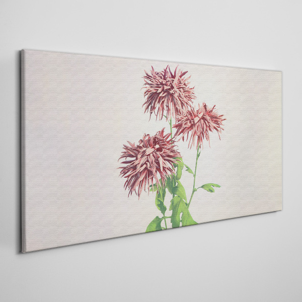 Floral inspirations in delicate shades Canvas wall art