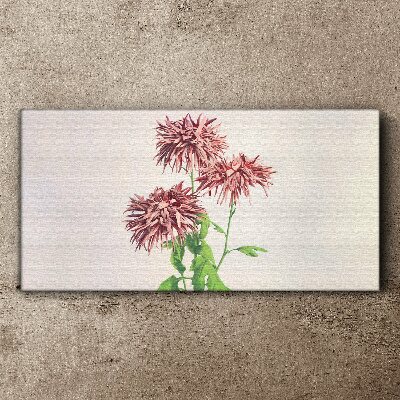 Flowers plants Canvas print