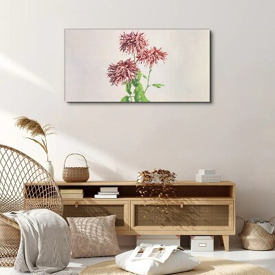 Floral inspirations in delicate shades Canvas wall art