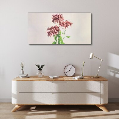 Floral inspirations in delicate shades Canvas wall art