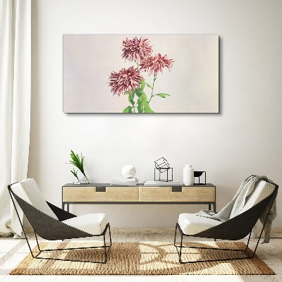 Floral inspirations in delicate shades Canvas wall art